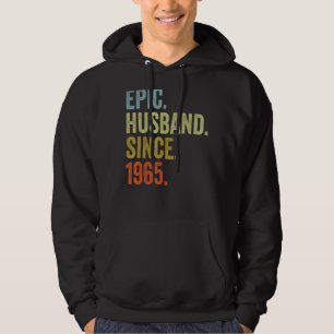 Mannen epic Husband sinds 1965 : bruiloft Hoodie