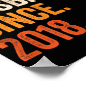 Mannen Epic Husband Sinds de huwelijksdag van 2018 Poster (Hoek)