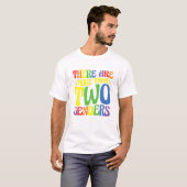 Mannen er zijn meer dan 2 genezers t-shirt (Voorkant volledig)