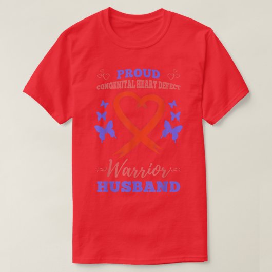 Mannen erfgenaam hartfalen t-shirt (Design voorkant)
