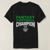 Mannen ESPN Fantasy Football Champion 200 T-shirt (Design voorkant)