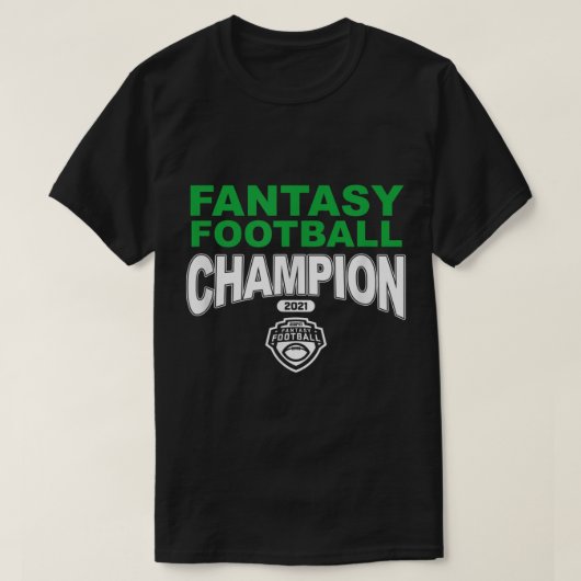 Mannen ESPN Fantasy Football Champion 200 T-shirt (Design voorkant)