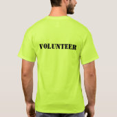 Mannen Event Volunteer T-Shirt (Achterkant)
