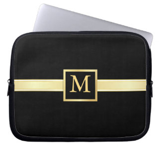 Mannen Executive Style Monogram Laptop Skin Laptop Sleeve