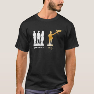 Mannen Falconry Ornithology Birder Falconer Normal T-shirt