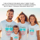 Mannen Familie Vakantie Strand Zomer Custom T-shirt