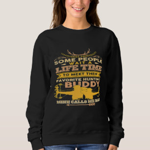 Mannen Favoriete Jagen Buddy Jagen Dad Boogschiete Trui