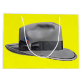 mannen fedora-pet uit de jaren '50 groot cadeauzakje (Achterkant)