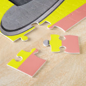 mannen fedora-pet uit de jaren '50 legpuzzel (Zijkant)