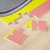 mannen fedora-pet uit de jaren '50 legpuzzel (Zijkant)