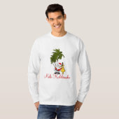 Mannen feestdag Shirt-Mele Kalikimaka/Vrolijk kers T-shirt (Voorkant volledig)