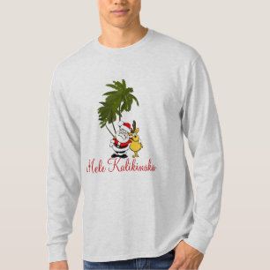 Mannen feestdag Shirt-Mele Kalikimaka/Vrolijk kers T-shirt