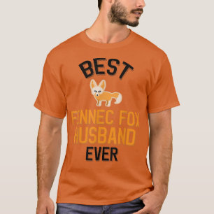 Mannen Fennec Fox Husband T-Shirt