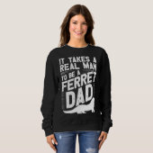 Mannen Ferret Dad Merch Mannen Top for Ferret (Voorkant volledig)