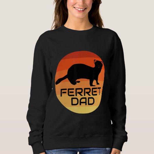 Mannen Ferret Dad Trui (Voorkant)