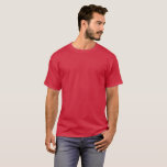 Mannen Festival Red T-Shirt / Aanpassen<br><div class="desc">Mannen T-Shirt: Creëer uw eigen aangepaste T-Shirt met tekst. Gemakkelijke aanpassingen (geef de knoop van het Ontwerp uit) door meer tekst,  achtergrondkleuren of meer afbeeldingen toe te voegen.</div>