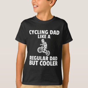 Mannen Fietsen Bergfiets Grappige Fiets Fietssport T-shirt
