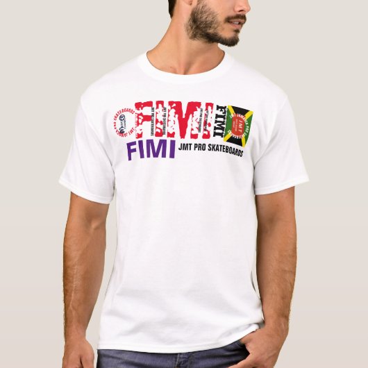MANNEN FIMI SK8 T-SHIRT (Voorkant)