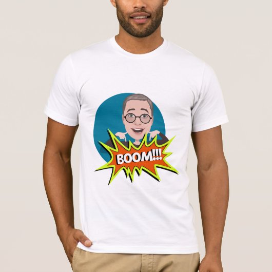 Mannen Fine T-Shirt (Voorkant)