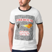 Mannen Firecracker en vrienden op KCAG 2024 T-shirt (Voorkant)