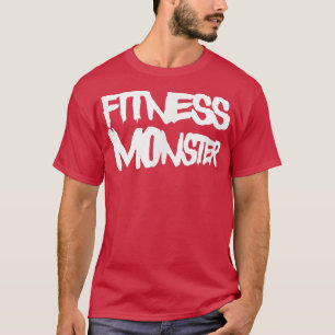 Mannen FITNESS MONSTER Gym Fitness Workout Bodybui T-shirt