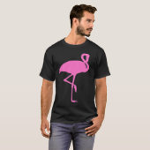 Mannen Flamingo T-shirt (Voorkant volledig)