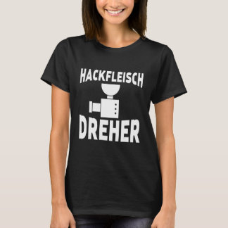 Mannen Fleischer Schlachter Mincer Gezegde Butcher T-shirt