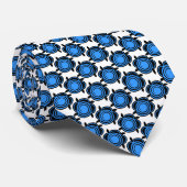 Mannen Floral Print Stropdas (Opgerold)