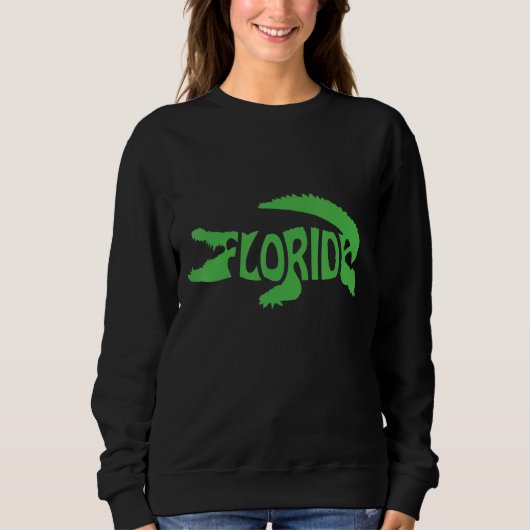 Mannen Florida Alligator Trui (Voorkant)