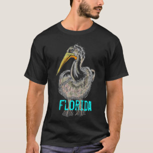 Mannen Florida pelikaan souvenir shirt