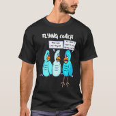Mannen Flying Coach Zwart T-shirt (Voorkant)