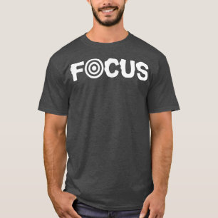 Mannen FOCUS Gym Fitness Workout Bodybuilding Moti T-shirt