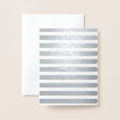 Mannen Folie hertenjacht verjaardagsuitnodigingen Folie Kaarten (Met envelop)