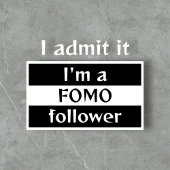 Mannen-FOMO-volger T-shirt