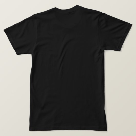 Mannen Forewarning T-shirt (Design achterkant)