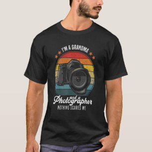 Mannen fotografie Ik ben oma en fotograaf T-shirt