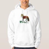 Mannen Fox Hoodie (Voorkant)