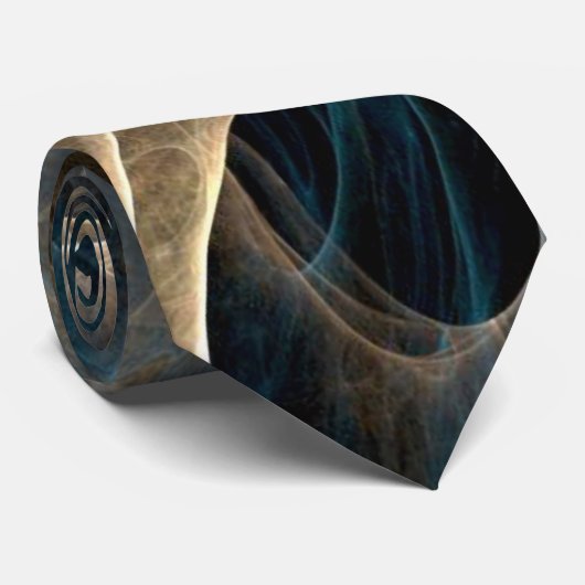 MANNEN FRACTALE STROPDAS (Opgerold)