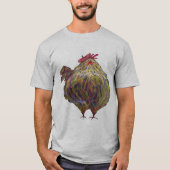 Mannen Frans Chicken T-shirt (Voorkant)
