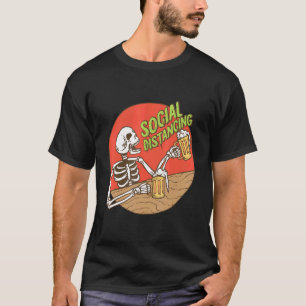 Mannen Fun I was sociaal vervormd voor Cool T-shirt