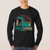 Mannen Funclesaurus  Funny Funny oom T-shirt (Voorkant)
