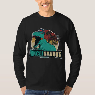 Mannen Funclesaurus  Funny Funny oom T-shirt