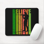 Mannen Funky Mannen Schieten Pistool Biathlon Doel Muismat (Met muis)