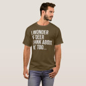 Mannen Funny and Hilarious Deer Hunting Shirt (Voorkant volledig)