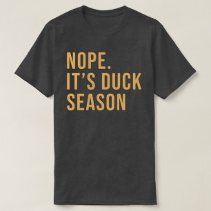 Mannen Funny and Hilarious Duck Hunting Shirt
