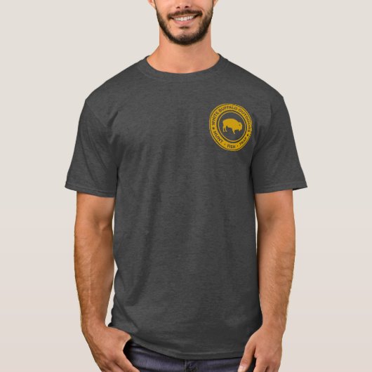 Mannen Funny and Hilarious Duck Hunting Shirt (Voorkant)