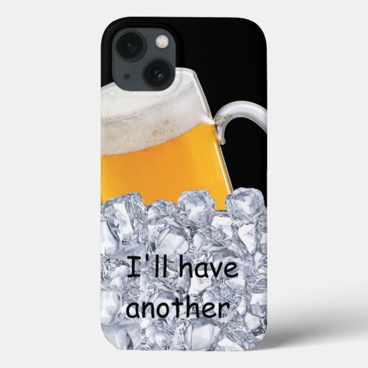 Mannen Funny Beer Case-Mate iPhone Case (Achterkant)