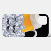 Mannen Funny Beer Case-Mate iPhone Case (Achterkant (horizontaal))