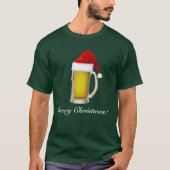 Mannen Funny Beery kerstbeer T Shirt (Voorkant)