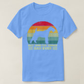 Mannen Funny  Best Wire of Terrier Pap Ever F T-shirt (Design voorkant)